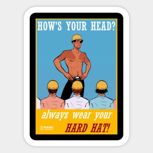 How's Your Head? Sticker